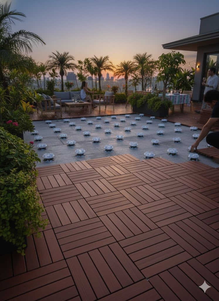 Kempas Wood Tile