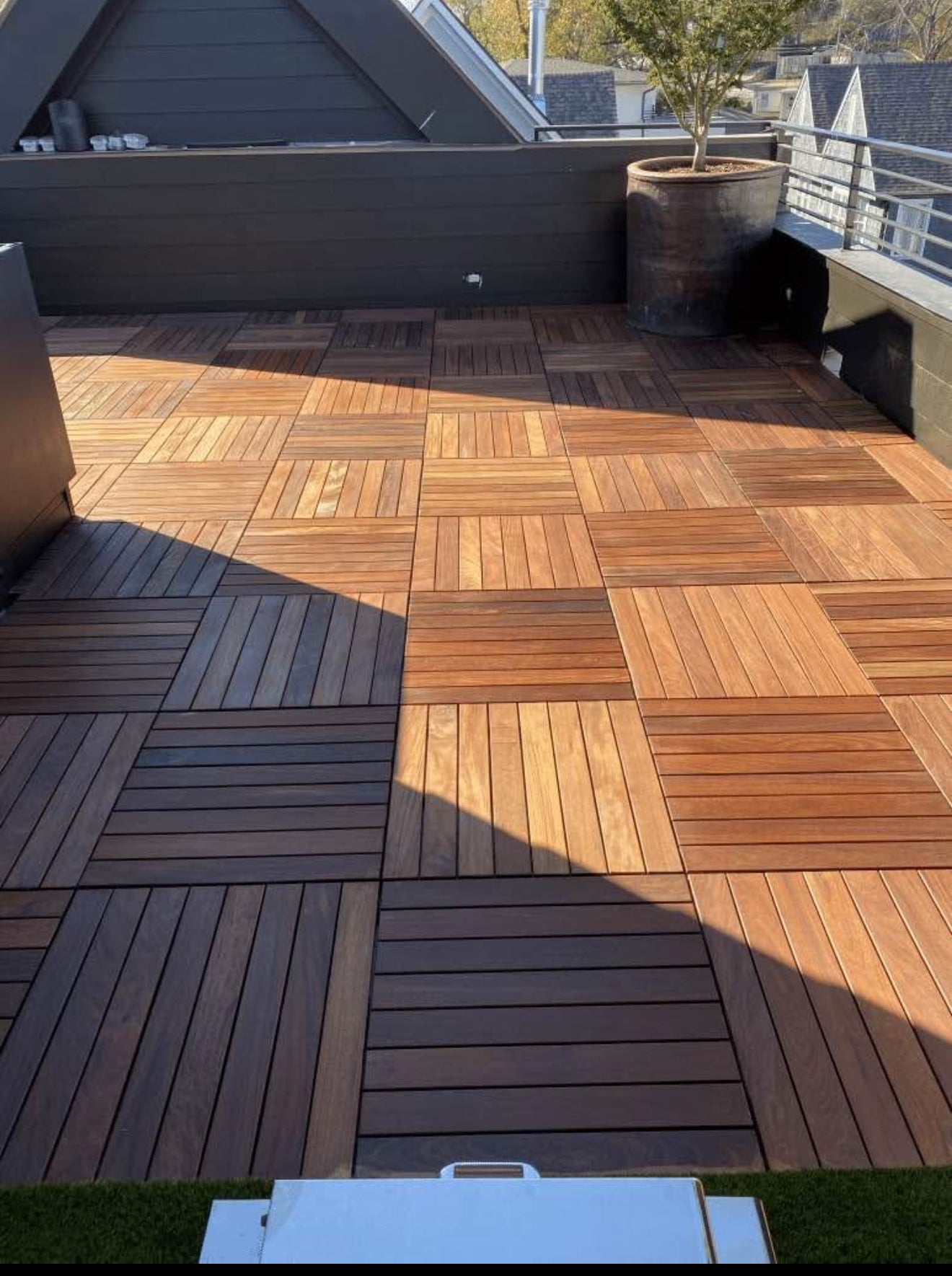 Kempas Wood Tile